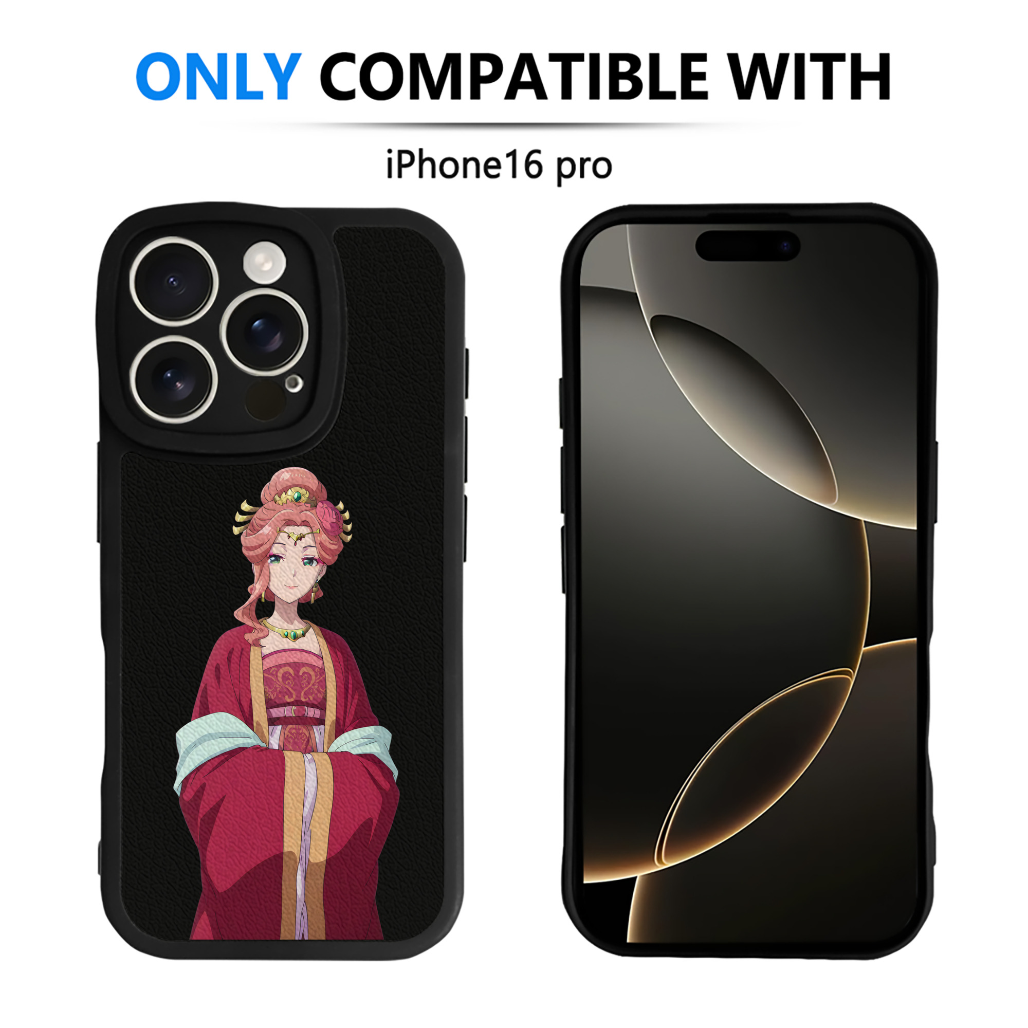 薬屋のひとりごと The Apothecary Diaries 【iPhone 16シリーズ対応】シリコンスマホケース（レザー調） 材質：シリコン